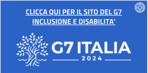 Online il sito del G7 Inclusione e Disabilità - A. N. M. I. C.